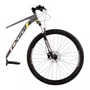 Bicicleta Oggi Big Wheel 7.0 Aro 29 Cues 9v 2024 Grafite e Vermelho e Amarelo