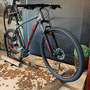 Bicicleta Oggi Big Wheel 7.0 Deore 18v Grafite e Vermelho e Preto