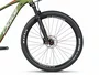 Bicicleta Oggi Big Wheel 7.2 A29 Deore 12v 2026 Verde/Vermelho/Cinza