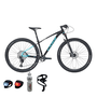 Bicicleta Oggi Big Wheel 7.4 Aro 29 Shimano SLX 12v Preto e Azul e Grafite