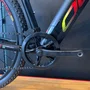Bicicleta Oggi Big Wheel 8.0 Aro 29 Tourney 8 Velocidades T-17 Preto e Amarelo e Vermelho - Seminovo