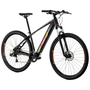 Bicicleta Oggi Big Wheel 8.0 E-bike Aro 29 Shimano 7v 2021 Preto e Vermelho e Amarelo
