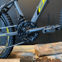 Bicicleta Oggi Hacker Aro 24 Tourney 21v Cinza e Amarelo e Preto
