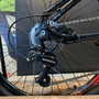 Bicicleta Oggi Hacker Aro 24 Tourney 21v Preto e Vermelho e Branco