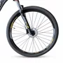 Bicicleta Oggi Hacker HDS Aro 29 Essa 8v Grafite e Amarelo e Preto