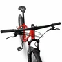Bicicleta Oggi Hacker HDS Aro 29 Essa 8V Vermelha e Branca e Azul