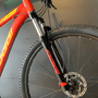 Bicicleta Oggi Hacker HDS Aro 29 Tourney 24v Vermelho e Amarelo e Preto