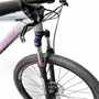 Bicicleta Oggi Hacker Sport Aro 29 Tourney 21v 2024 Grafite e Rosa e Preto