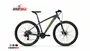 Bicicleta Oggi Hacker Sport Aro 29 Tourney 21v 2024 Grafite e Verde e Preto