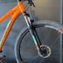 Bicicleta Oggi Hacker Sport Aro 29 Tourney 21v 2024 Laranja e Verde e Preto