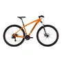 Bicicleta Oggi Hacker Sport Aro 29 Tourney 21v 2024 Laranja e Verde e Preto