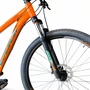 Bicicleta Oggi Hacker Sport Aro 29 Tourney 21v 2024 Laranja e Verde e Preto