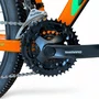 Bicicleta Oggi Hacker Sport Aro 29 Tourney 21v 2024 Laranja e Verde e Preto