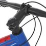 Bicicleta Oggi Hacker Sport Aro 29 Tourney 21v 2024 Azul e Vermelho e Preto