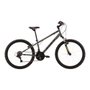 Bicicleta OXS Glide 100 Aro 24 Shimano 21v Cinza Preto e S-lime