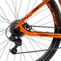 Bicicleta OXS Glide 100 Aro 29 Shimano 21v Laranja e Vinho e S-lime