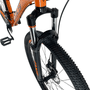 Bicicleta OXS Glide 100 Aro 29 Shimano 21v Laranja e Vinho e S-lime
