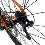 Bicicleta OXS Glide 100 Aro 29 Shimano 21v Laranja e Vinho e S-lime