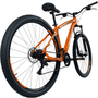 Bicicleta OXS Glide 100 Aro 29 Shimano 21v Laranja e Vinho e S-lime