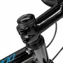 Bicicleta OXS Glide 100 Aro 29 Shimano 21v Preto e Rosa e Azul