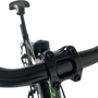 Bicicleta OXS Glide 100 Aro 29 Shimano 21v Preto e Verde e Azul