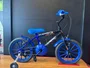 Bicicleta Seminova A16 Dalanio Kids Preto/Azul