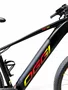 Bicicleta Seminova A29 Oggi Big Wheel 8.0 Shimano 7V T-17 Preto/Amarelo/Vermelho