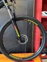 Bicicleta seminova a29 oggi bw 7.0 shimano alivio sl 18v t- 17 preto/vermelho/amarelo