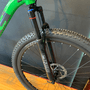 Bicicleta Sinc Tempo Aro 29 Tourney 21v Verde e Preto