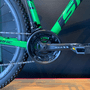 Bicicleta Sinc Tempo Aro 29 Tourney 21v Verde e Preto