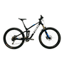 Bicicleta Trek Fuel EX 5 Aro 27.5 Deore 20v Preto Branco e Azul - Seminova
