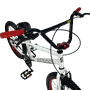 Bicicleta Ultra Cross Aro 20 Branco e Vermelhoㅤㅤㅤㅤ