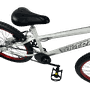Bicicleta Ultra Cross Aro 20 Branco e Vermelhoㅤㅤㅤㅤ