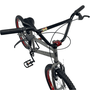 Bicicleta Ultra Cross Aro 20 Cinza e Vermelhoㅤㅤㅤㅤㅤㅤㅤㅤㅤㅤ