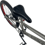 Bicicleta Ultra Cross Aro 20 Cinza e Vermelhoㅤㅤㅤㅤㅤㅤㅤㅤㅤㅤ