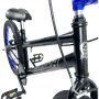 Bicicleta Ultra Cross Aro 20 Preto e Azulㅤㅤㅤㅤㅤㅤㅤㅤㅤ