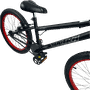 Bicicleta Ultra Cross Aro 20 Preto e Vermelhoㅤㅤㅤㅤㅤ