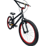 Bicicleta Ultra Cross Aro 20 Preto e Vermelhoㅤㅤㅤㅤㅤ