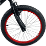 Bicicleta Ultra Cross Aro 20 Preto e Vermelhoㅤㅤㅤㅤㅤ