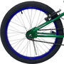 Bicicleta Ultra Cross Aro 20 Verde e Azulㅤㅤㅤㅤㅤㅤㅤㅤㅤㅤㅤㅤㅤㅤ