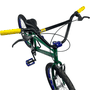 Bicicleta Ultra Cross Aro 20 Verde e Azulㅤㅤㅤㅤㅤㅤㅤㅤㅤㅤㅤㅤㅤㅤ
