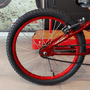 Bicicleta Ultra Cross Aro 20 Vermelha e Pretaㅤㅤㅤㅤㅤㅤㅤㅤㅤㅤ