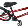 Bicicleta Ultra Cross Aro 20 Vermelho e Cinza e Pretoㅤㅤ