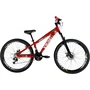 Bicicleta Vikingx Aro 26 Tuff 25 Shimano 21v Vermelho, Branco e Dourado