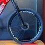 Bicicleta Vikingx Aro 26 Tuff 25 Shimano 21v Vermelho, Branco e Dourado