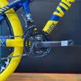 Bicicleta Vikingx Aro 26 Tuff-25 Shimano Azul e Amarelo