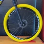 Bicicleta Vikingx Aro 26 Tuff-25 Shimano Azul e Amarelo