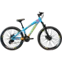 Bicicleta Vikingx Aro 26 Tuff-25 Shimano Azul Laranja Amarelo