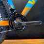 Bicicleta Vikingx Aro 26 Tuff-25 Shimano Azul Laranja Amarelo