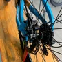 Bicicleta Vikingx Aro 26 Tuff-25 Shimano Azul Laranja Amarelo